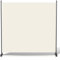 Jopassy Paravent 1 Panneau avec roulettes Séparateur de Pièce, Paravent Pliable et Mobile avec Freins, Écran de Confidentialité, 187 x 181 cm, Idéal pour Salon, Chambre ou Balcon, Couleur Beige