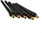 Long Back Cup Set of Five Compatible with Various For Tig Welders including Models WP17/WP18/WP26