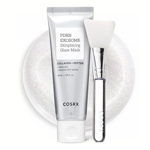 COSRX PDRN Exosome Skinplaning Glaze Mask 50ml (Brush Included)
