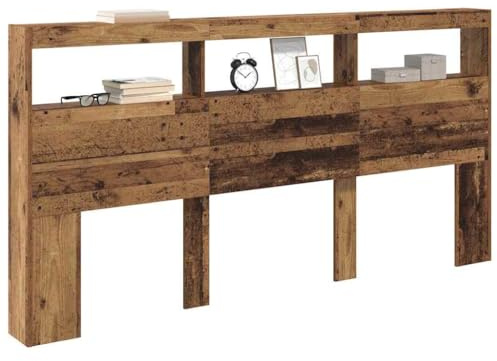 vidaXL Kopfteil Altholz Holzwerkstoff