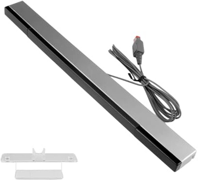Barra Infrarrojos Sensor,Barra Sensor Infrarrojos Compatible con Wii | Sensors Fácil de Instalar, Ideal para Sala de Estar y Zona de Juegos, con Soporte de Estabilización