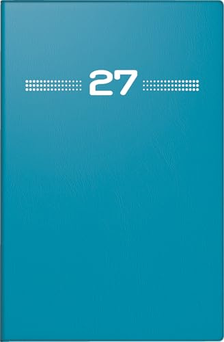 rido/idé Taschenkalender Mod. partner/Industrie I 2027 | A7, Kunststoff, petrol