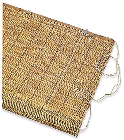 VERDELOOK Cina, Tapparella a carrucola in Bamboo, 120x260 cm, tapparelle Ombra arelle Sole