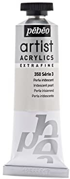 Pébéo 908350 - Pintura para Tejidos y Telas, Color Blanco