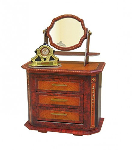 UMBUM Innovatives 3-D-Puzzle Kommode Doll House and Furniture 3D-Kartonmodellbausatz für Erwachsene und Kinder