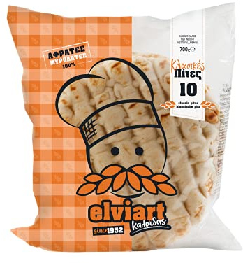Elviart Pita para Souvlaki griego 10pieza(s)