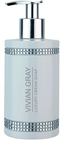 VIVIAN GRAY 3210 Seifenspender mit Creme-Seife Crystals, weiß (250 ml)