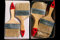 24 x Flachpinsel 100 mm Chinaborste hell Maler Lack Lasur Abwasch Allzweck Einweg Industrie Pinsel Lasurpinsel Lackierpinsel