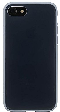 Incase Pop Cover Schutzhülle für Apple iPhone 8 / 7 - transparent (grau) [Robuste Hartschale I Gummi-Bumper] - INPH170245-GRY