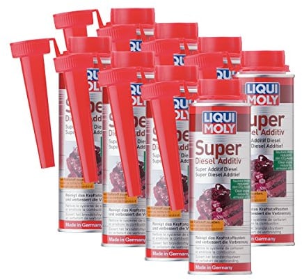 Liqui Moly 5120 Super Diesel Aditivo para combustible, 8 unidades, 250 ml