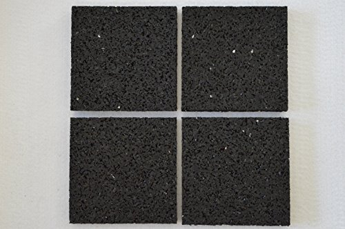 Gummimattenprofi 4 Matten Antirutschmatten 200x200x3 mm Ladungsicherung