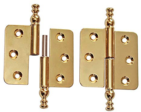 Charnières décoratives en laiton pour meubles