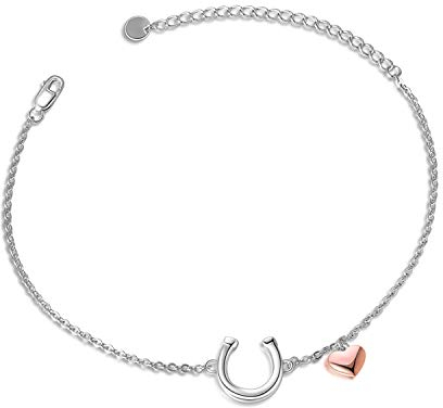 YFN Hufeisen Armband 925 Sterling Silber Schmuck Mode Geschenke für Damen Mädchen