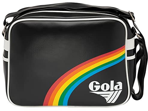 Gola Unisex Redford Prism Umhngetasche, Schwarz/Mehrfarbig