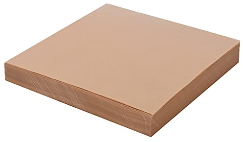 MARMODAY Lot de 500 feuilles de papier sulfurisé anti-adhésif prédécoupées de 30 x 30 cm