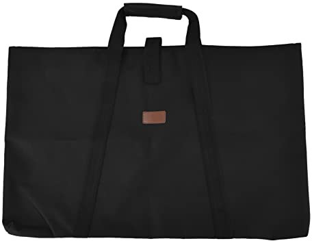 Oxford-Tisch-Aufbewahrungstasche Klapptisch-Aufbewahrungstasche Schwamm-Zwischenschicht Wasserdichtes Oxford-Tuch Schwarz Multifunktionale Tragetasche für Picknick im Freien