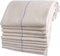 Sleep and Beyond Oven Cloths Heat Resistant Heavy Duty, 100% Cotton Herringbone Weave Professional Catering Quality Oven Cloth (Natural, 48x74cm, 2 Pack)