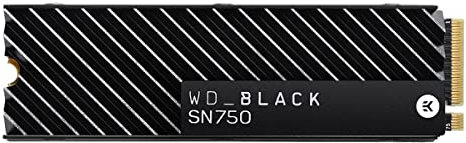 WD_Black SN750 500GB NVMe M.2 SSD interno para juegos con disipador de calor