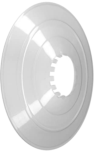 cyclingcolors Protector de radios Bici 135mm Bicicleta Cadena Cassette Blanco Transparente