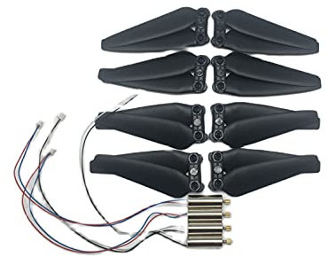 VLIZO Motoren Motor Propeller Teilesatz für E520 E520S JD22S S162 RC Drone Quadcopter Drohnen Propeller Zubehör