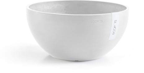 Ecopots Brussels 30 Blumentopf - L 30 cm x H 14,8 cm - Innen- und Außenbereich