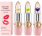 3 Packs Flower Jelly Lippenstift Set Magic Temperature Farbwechsel Lippenbalsam Langanhaltende Feuchtigkeitscreme Aloe Vera Flower Jelly Lippenstift Makeup Set (3PCS Set B)