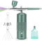 ConBlom Portable Airbrush Spray Gun, Handheld, Cordless, Nail Art Kit (Green)