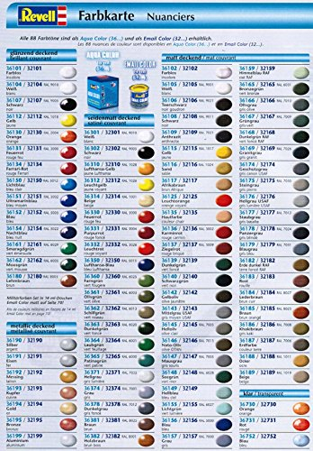 Revell Emailcolor Farbensoriment 32xxx - 6 Dosen a. 14ml Dosen; eigene Auswahl; günstiger als Einzelkauf - Auslieferung innerh. 24h WT garantiert … (6)