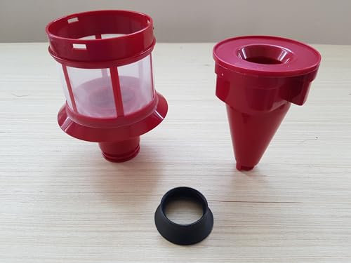 SB Comm Kit Filtro+ guarnizione e cono per Hoover adatto alla scopa elettrica HF100, HF1, HF122, HF103X...