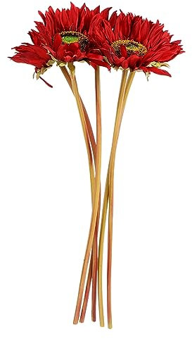 MUSISALY Kunstchrysanthemen Seidenblumen Langlebige Künstliche Blumen Naturgetreue Deko Für Hochzeit Und Wohnraum