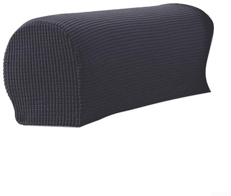 Stretchhussen für Stuhl, Sofa, Couch, Liegestuhl, schützt vor Staub und Öl (dunkelgrau)