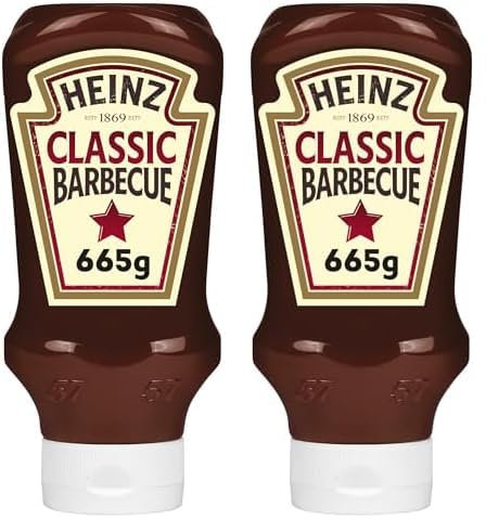Heinz Classic BBQ Sauce 665 g (Pack of 2)