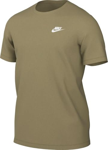 Nike T-Shirt Sportswear Club – Uomo, Parachute Beige, AR4997-297, L