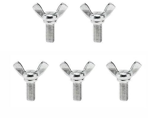Vis papillon, boulons à oreilles, vis papillon M8, boulon à oreilles en acier inoxydable, fixations à serrage manuel for outils de bricolage, machines, équipements électroniques(M8*40mm)