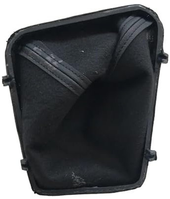 LFDTO Auto-Schalthebelmanschette, schwarzer Ledermanschette, passend for BMW E30 E36 E39 E46 E60 E61 E81 E82 E87 E88, nur passend for die europäische Version(Bmw E36)