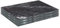 Harbour Housewares Rectangle Glass Placemats - 30cm x 20cm - Black Marble - 6x Tempered Heat-Resistant Non-Slip Rectangle Indoor Outdoor Home Kitchen Dining Table Dinner Plate Place Mat Mats Set