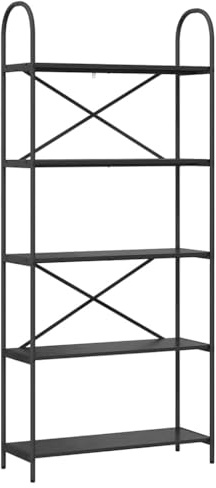 vidaXL Rectangular Shelf - Modern Storage Unit for Living Room