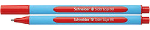 Kugelschreiber Slider Edge XB rot, Visco Glide(Liefermenge=3)