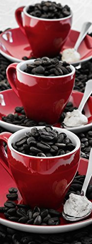 Eurographics Glasbild, Cherry Coffee Tower, 30 x 80 cm