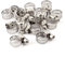 sourcing map 15pcs Collier de Serrage Tuyau Pince Clip Serre Joint en acier inoxydable 8 mm à 14 mm Tuyau d'arrosage