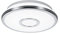 Trio Leuchten LED Deckenleuchte Osaka 678711206, Chrom, Acryl weiß mit Star Light Effekt, 12 Watt, Switch Dimmer, 21,00 x 21,00 x 5,00 cm