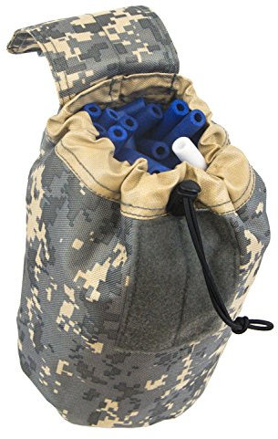 Blasterparts Drop Pouch für Nerf Darts und Magazine (Digital Camo Grau)