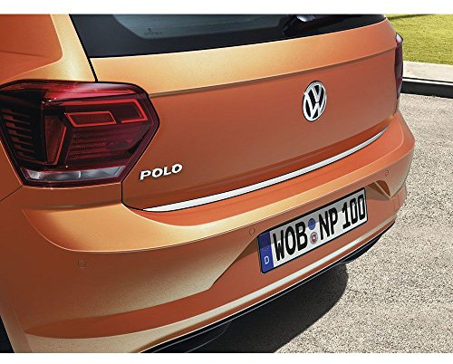 Volkswagen 2G0071360 Schutzleiste Heckklappe Chromoptik Heckleiste Zierleiste Kantenschutz Styling