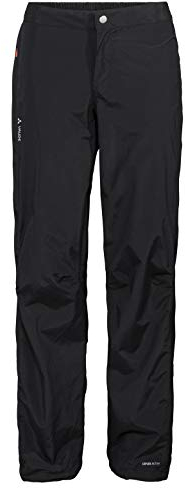 VAUDE Damen Women's Yaras Rain Zip Pants Iii Hose, Schwarz, 40 EU