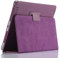 FANSONG iPad Cover 2 3 4 Generazione, Custodia per iPad 9,7 Pollici Ultra Sottile in Pelle PU Protettivo con Penna Titolare Smart Magnetico Folio con Auto Sveglia e Sonno per iPad 9,7 Viola