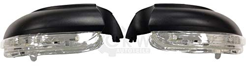 Diederichs Spiegel Blinker Rechts VI (5K1) Außenspiegel, Weiß, LED, Kunststoff, für Links-/Rechtslenker, VW GOLF VI (5K1)