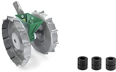 Varomorus Seminatrice Manuale di Precisione in Metallo per Verdure Cipolle Ravanelli Barbabietole (1-Fila)