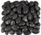 Nupuyai 460g Rohsteine Edelsteine Schwarzer Kiesel Steine Heilsteine Dekosteine Natursteine für Reiki Heilung Dekoration