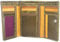 Sunsa Geldbörse. Damen große Geldbeutel. Leder Portemonnaie mit RFID Schutz. Brieftasche mit viele Kreditkarten Fächer. Geldtasche Wallet Purses for Women 81632