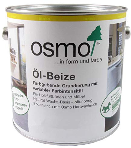 Osmo Holz und Color Öl-Beize (2,50 Liter, 3501 Weiß)